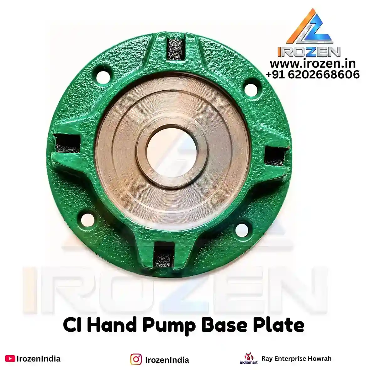 Hand Pump Base Plate Ci Cast Iron Manufacturer Price In India Direct From Factory | Irozen