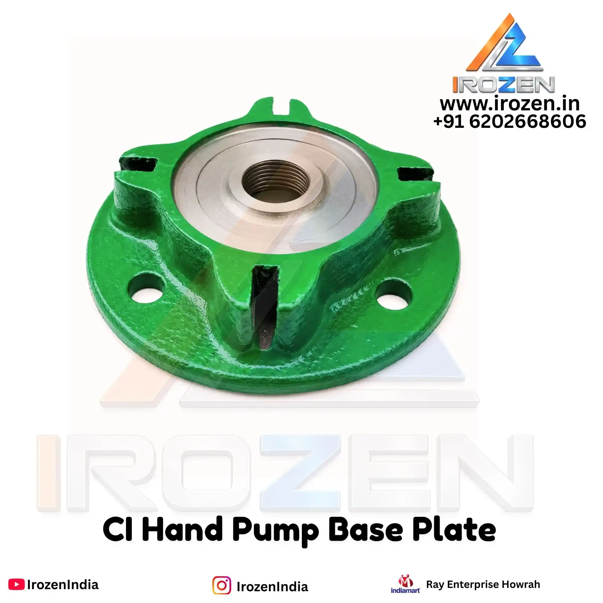 Hand Pump Base Plate Ci Cast Iron Manufacturer Price In India Direct From Factory | Irozen